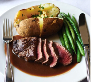 Steak Dinner at Lakeside Yacht Club